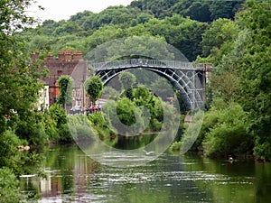 The Iron Bridge Telford Shropshire UK